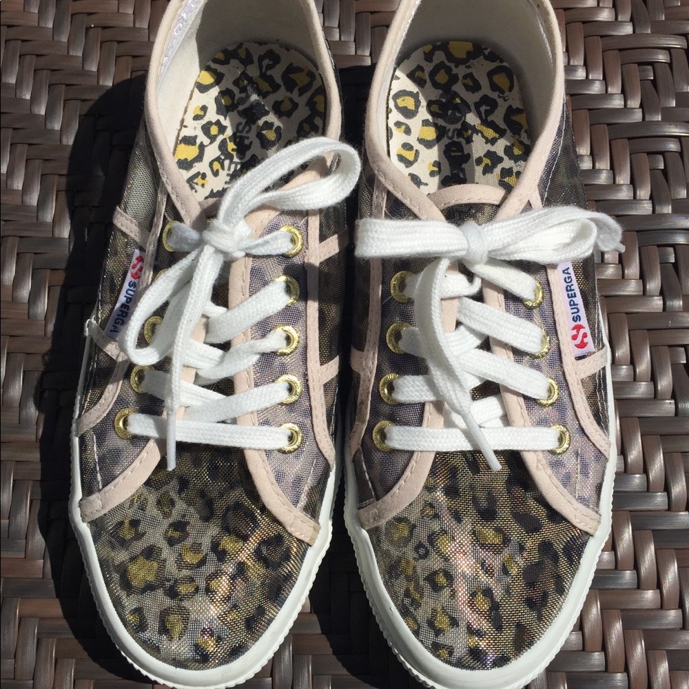 Superga mesh sneakers!